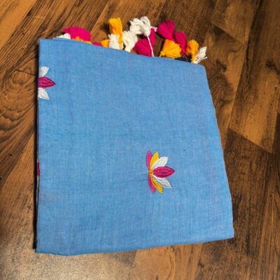Lotusloom Mul Cotton Saree