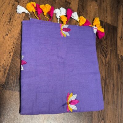 Lotusloom Mul Cotton Saree