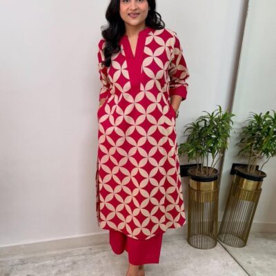Cottsiya Floral Kurta Set
