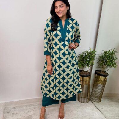 Cottsiya Floral Kurta Set