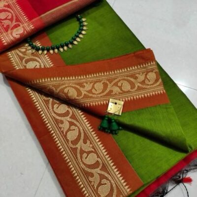 Zariloom Cotton Silk Saree