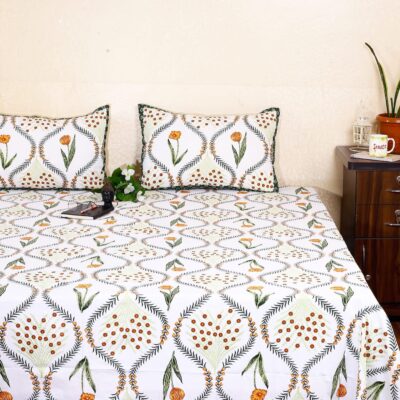 Royalnest King Size Double Bedsheet Set
