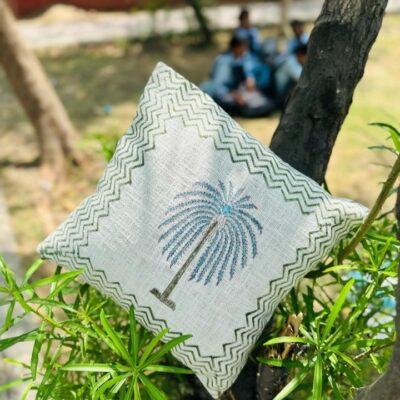 Textured Grace Cotton Cushion Covers