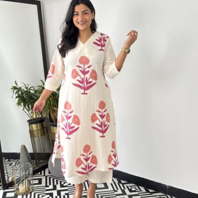 Floral Vibe Cotton Co-ord Set