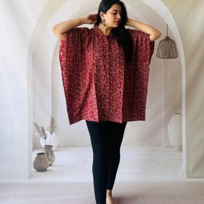 Flaura Short Kaftan Top