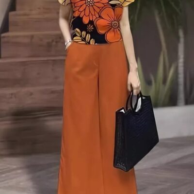 Ease and Elegance Pure Cotton Co-ord Set