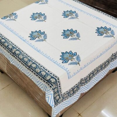 DesiCraft Handblock Center Table Cloth