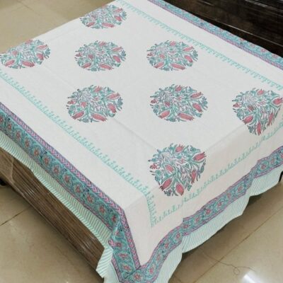 DesiCraft Handblock Center Table Cloth