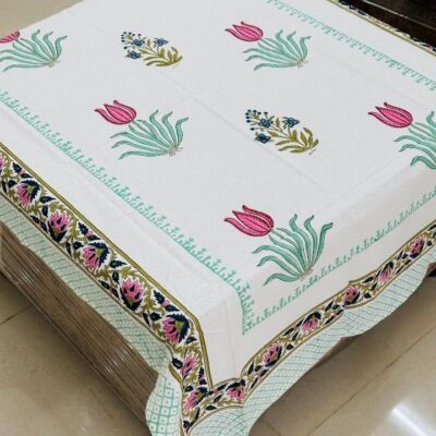 DesiCraft Handblock Center Table Cloth