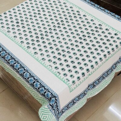 DesiCraft Handblock Center Table Cloth