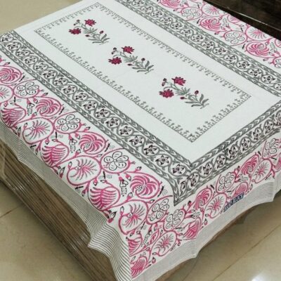 DesiCraft Handblock Center Table Cloth