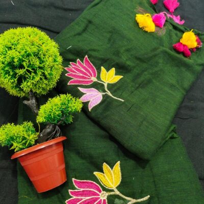 KomalKriti Pure Mul Cotton Saree