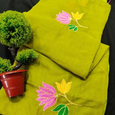 KomalKriti Pure Mul Cotton Saree