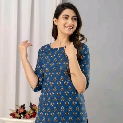 DreamEase Cotton Printed Night Suit