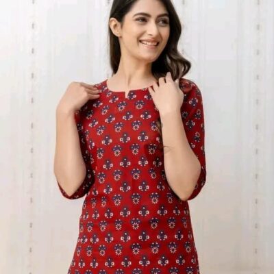 DreamEase Cotton Printed Night Suit