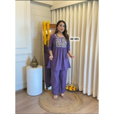 Stylestitch Embroidered Co-ord Set