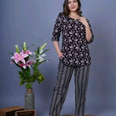 ComfyAura Cotton Night Suit