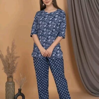 ComfyAura Cotton Night Suit