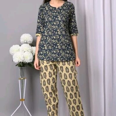 ComfyAura Cotton Night Suit