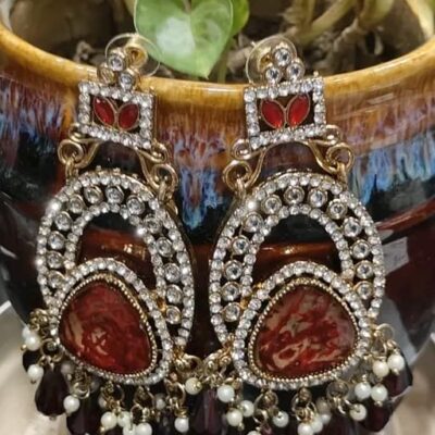 Golden Grace Earring Set