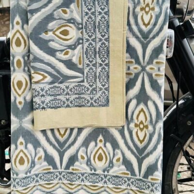 Ikat Essence King Size Double Bedsheet Set