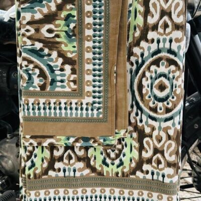 Ikat Essence King Size Double Bedsheet Set