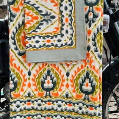 Ikat Essence King Size Double Bedsheet Set