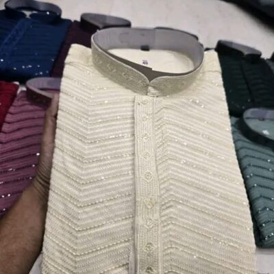 Nawab Vibe Men's Embroidered Kurta