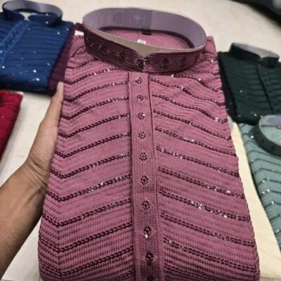 Nawab Vibe Men's Embroidered Kurta