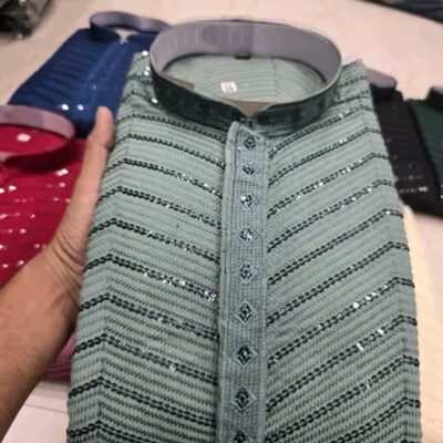 Nawab Vibe Men's Embroidered Kurta