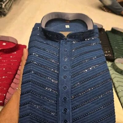 Nawab Vibe Men's Embroidered Kurta