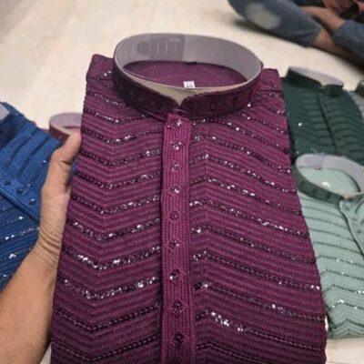 Nawab Vibe Men's Embroidered Kurta