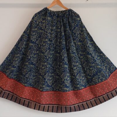 Rangriti Ajrakh Skirt