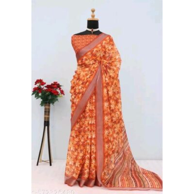 Riva Linen Saree