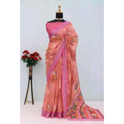 Riva Linen Saree