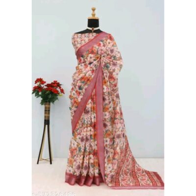 Riva Linen Saree