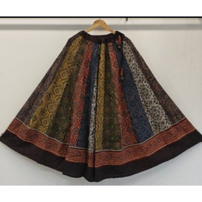 IndieTwirls - Ajrakh Chaniya Skirt