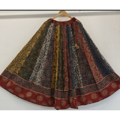 IndieTwirls - Ajrakh Chaniya Skirt