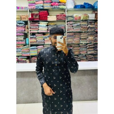 DesiSwag Bandhej Men's Kurta
