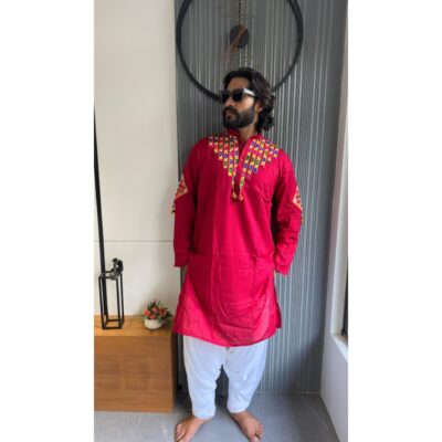 RajwadiAura Men's Kurta