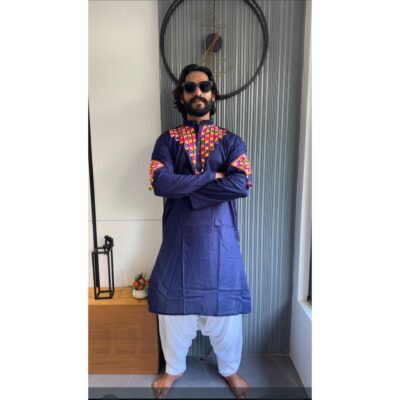 RajwadiAura Men's Kurta