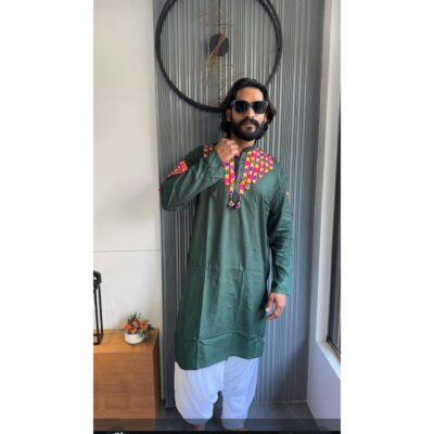 RajwadiAura Men's Kurta