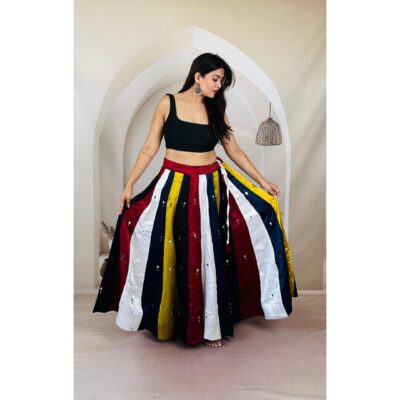 TwirlFest Silk Skirt