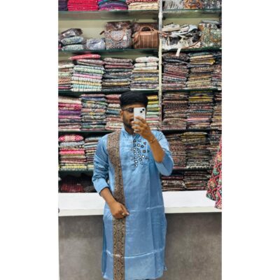 Jashn Embroidered Men's Kurta