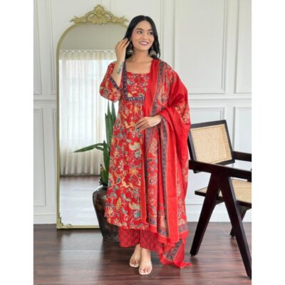 Vritika Block Print Kurti Set