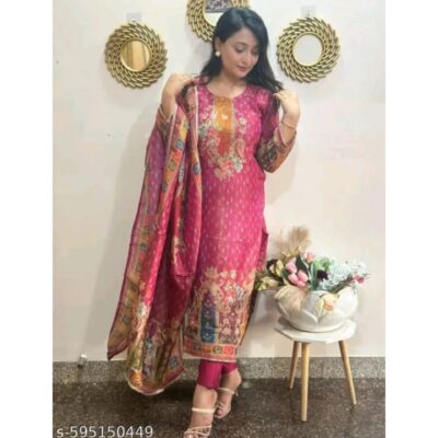 Ziya Lilac Ethnic Set