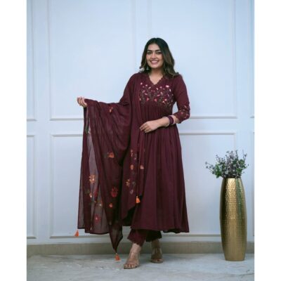Adaa - 3 Piece Set In Cotton
