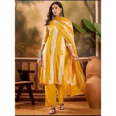 Inaaya - 3 Piece Set In Cotton