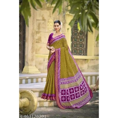 Kala - Mulmul Block Print Saree