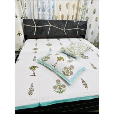 Softtouch - King Size Double Bedsheet Set In Cotton